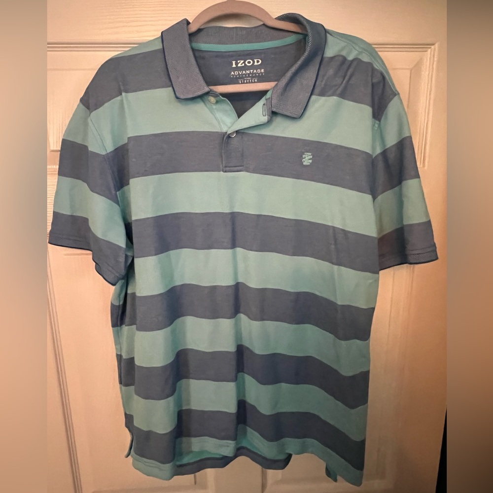 Men’s Izod polo, sz xxl, $15